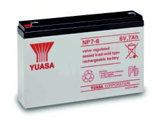 Аккумуляторная батарея Yuasa NP 7-6 Yuasa NP 7-6 фото, купить, цена, магазин